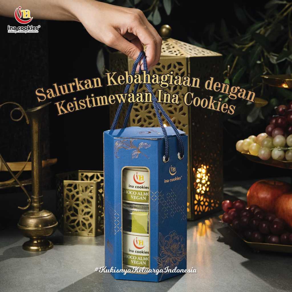 

Promo 7.7 INA COOKIES HAMPER JAR GABLE BOX KUE KERING KEMASAN HAMPERS KADO GIFT HADIAH