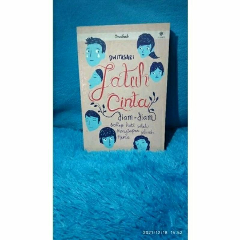 Obral Novel Preloved - Obral Novel Bekas Murah - Obral Novel Teenlit Bekas - Jatuh Cinta Diam Diam b