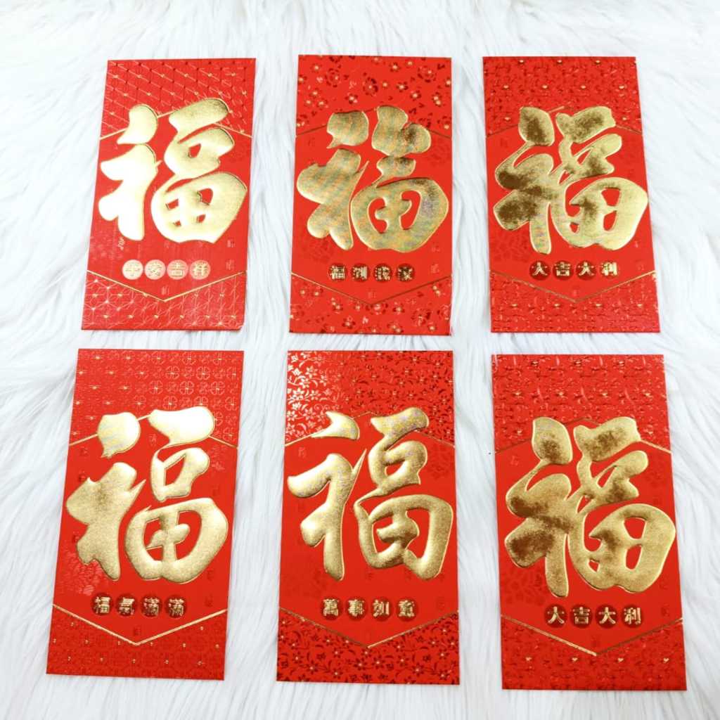 

Angpao Imlek Netral 4187 Isi 6 Pcs Motif Sama Ukuran Besar