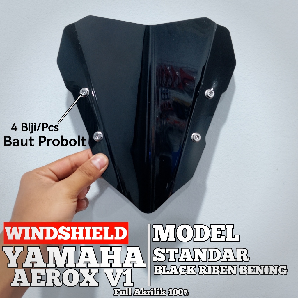 VISOR AEROX WINDSHIELD AEROX CARBON ALL AEROX NEW AEROX 2017-2022 CONNECTED VISOR AEROX 2020-2021 AK