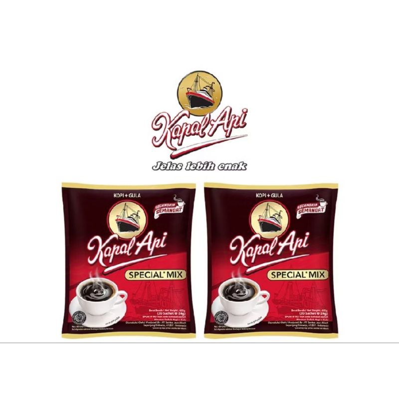 

Kapal Api Special Mix Sachet 1 Karton (12 x 10 (23Gram))