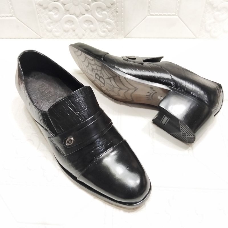 TERLARIS Sepatu Pantofel Hak Tinggi Pria/Kulit Asli/Sepatu Formal Pria KEKINIAN