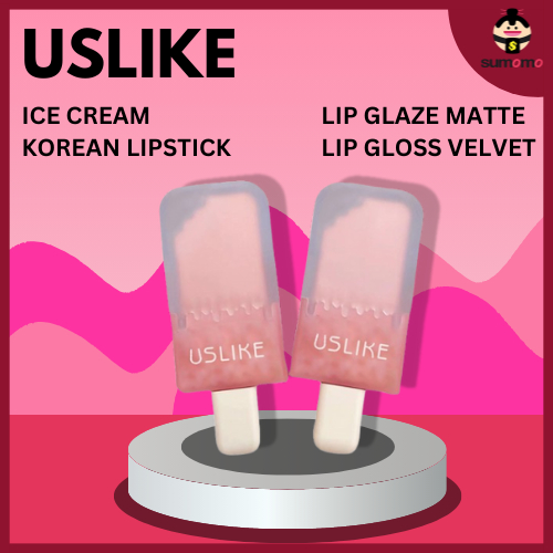 USLIKE Ice Cream Korean Lipstick Lip Glaze Matte Lip Gloss Velvet - XX168