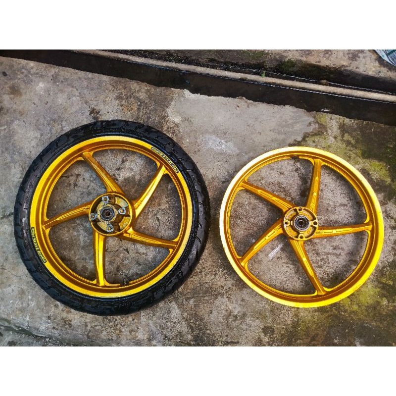 Velg supra x 125 betmen DD (BONUS/GRATIS PENTIL TUBLES DAN BAN)