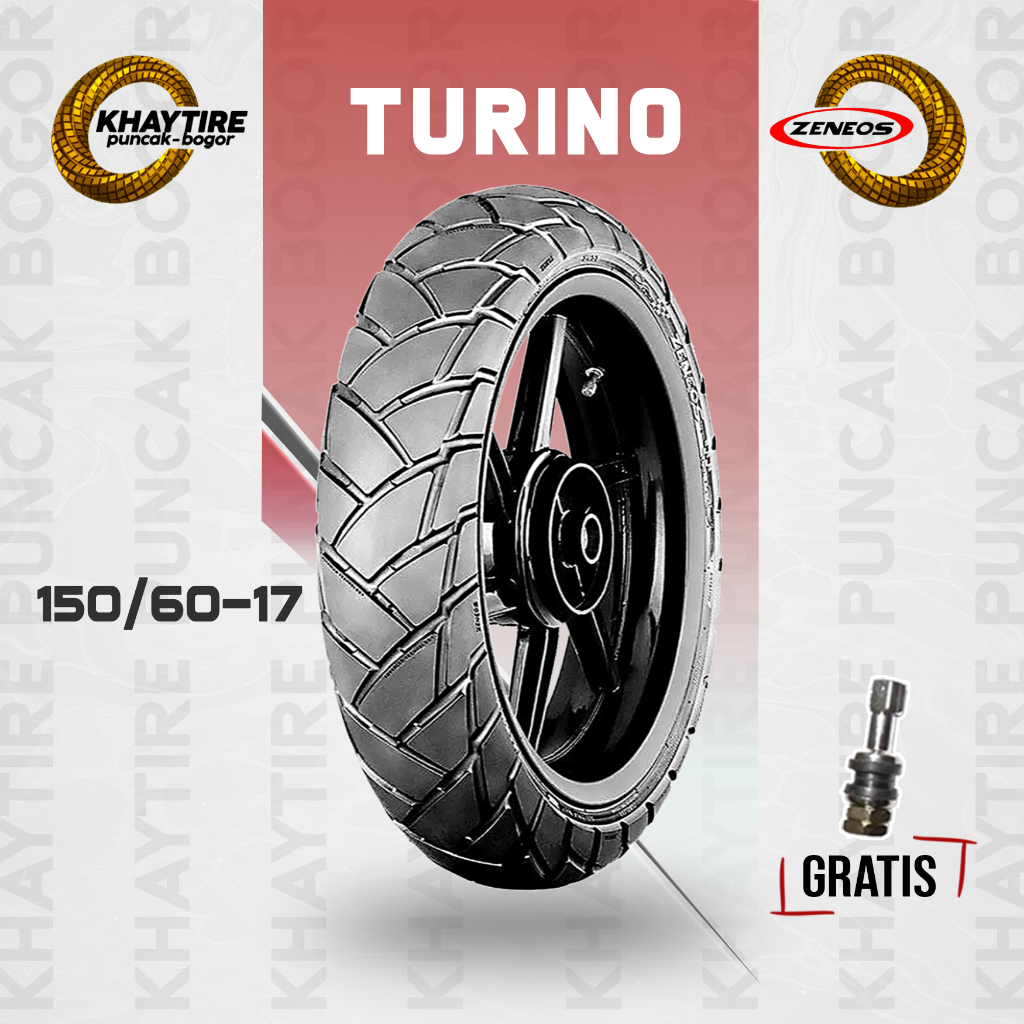 Ban Tubles Motor Adventure Touring ZENEOS TURINO 150/60 Ring 17