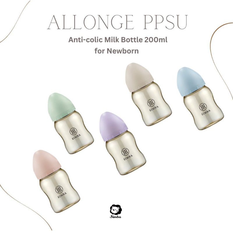 SIMBA Wide Neck PPSU Feeding Botol