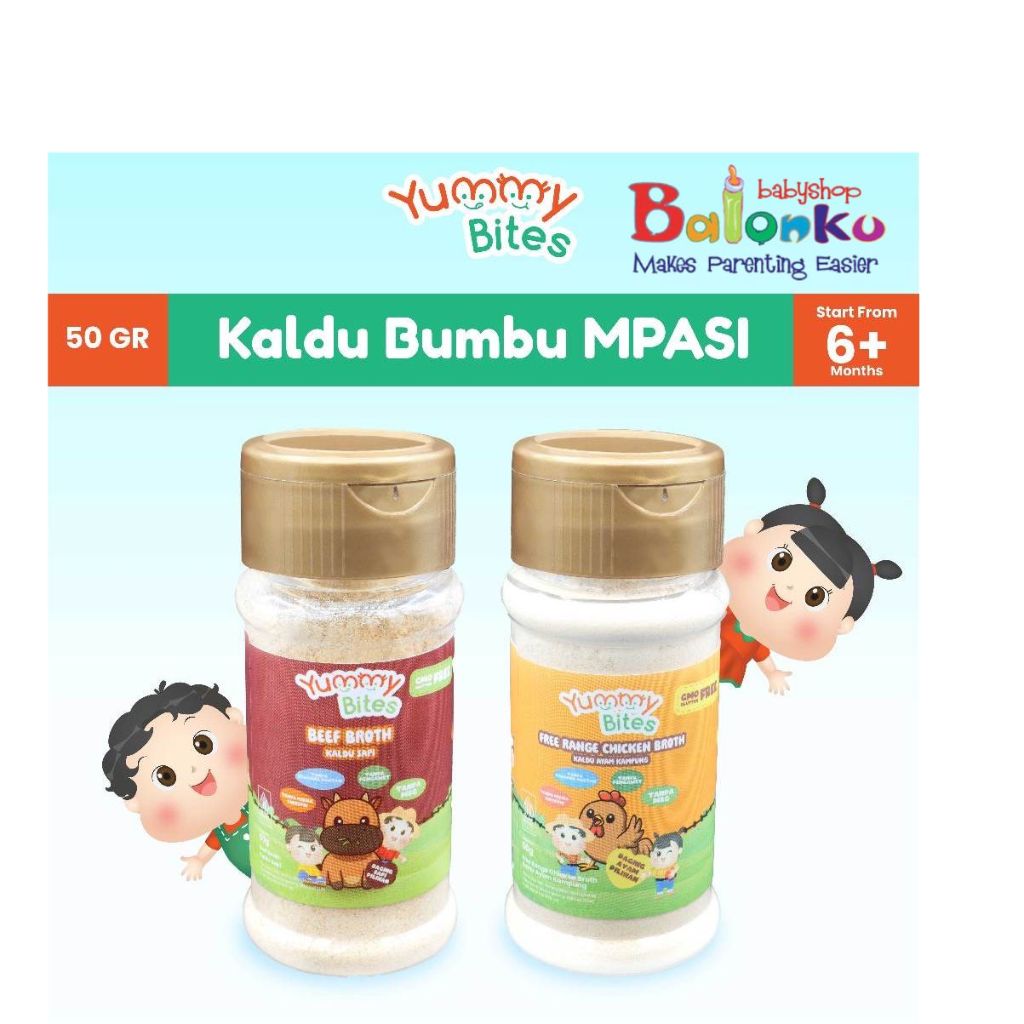 

Yummy Bites Kaldu Bumbu MPASI Bayi for Baby