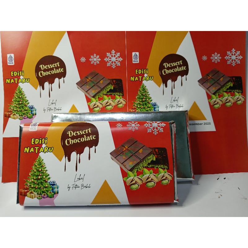 

COKELAT DUBAI CRISPY PISTACIO SPECIAL NATAL