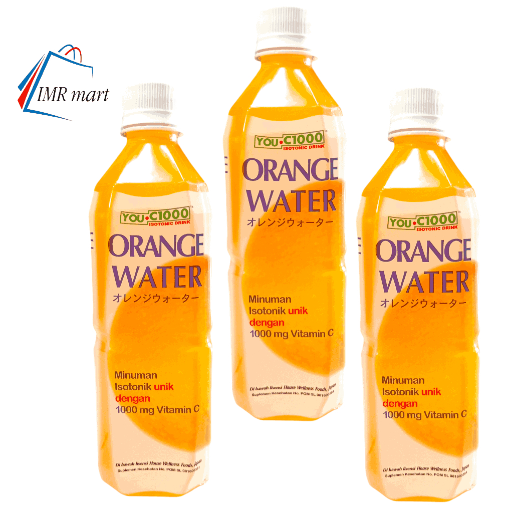 

You- c1000 Orange Water / Jeruk ukuran 500 ml