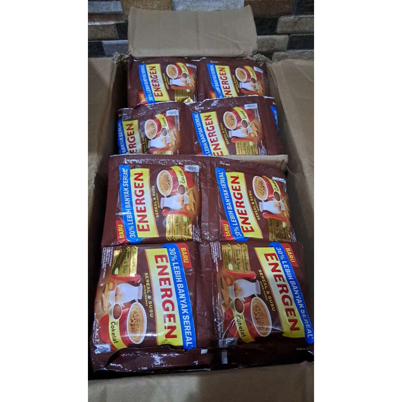 

Energen susu sereal Rasa coklat isi 10pcs