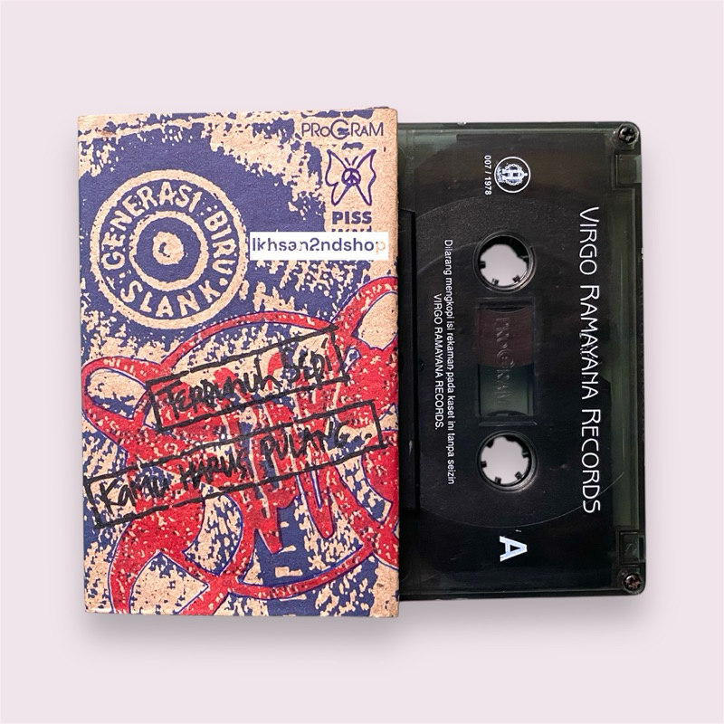 Kaset Pita Slank - Generasi Biru