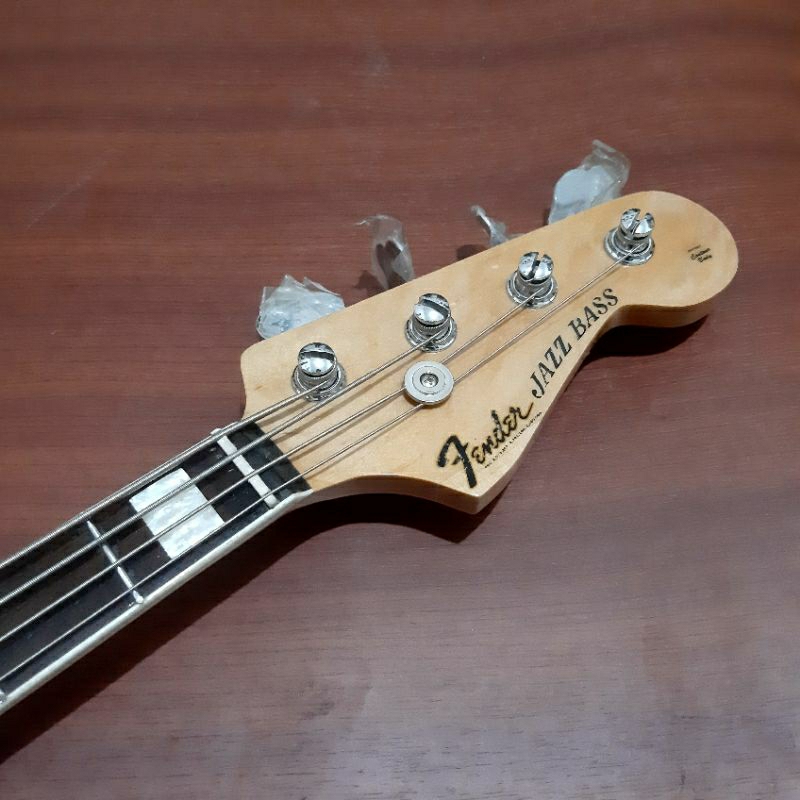 gitar listrik bass elektrik fender jazzbass custom like ori suara ajib