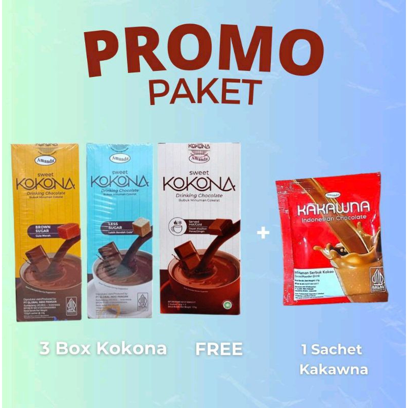 Paket Kokona Sweet Drinking Chocolate