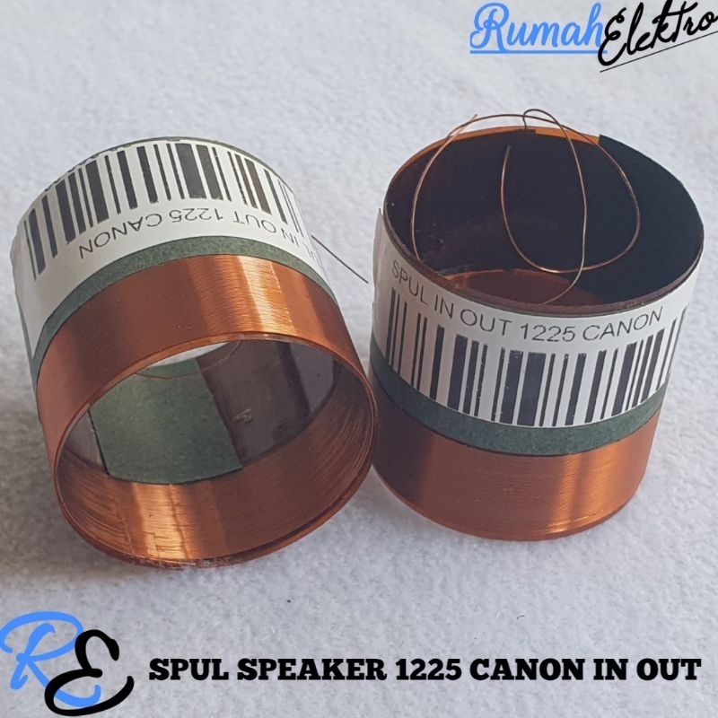 SPUL SPEAKER 1225 CANON IN OUT BALAP KAWAT TEMBAGA HELENIC GERMANY (DM)