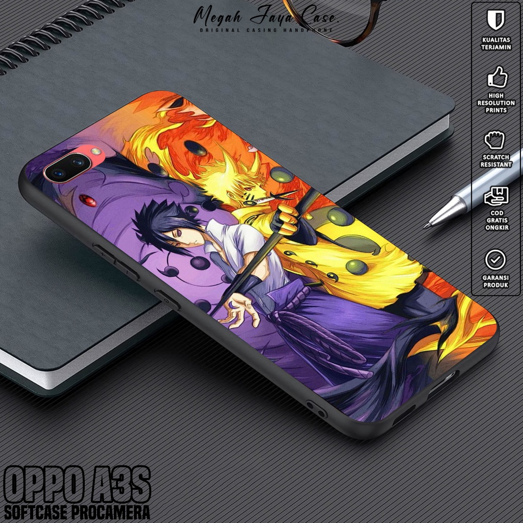 Case Oppo A3S - Casing Hp Oppo A3S Motif Anime NRT - Silikon Oppo A3S - Softcase Hp Oppo A3S - Kondo