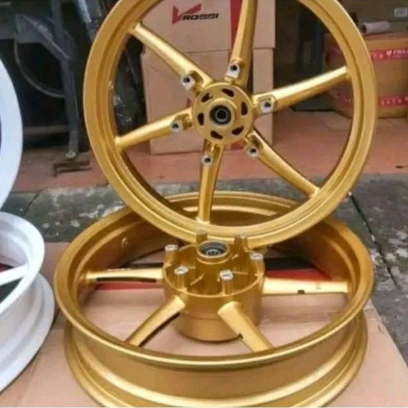 cat warna gold rcb cat PU custom