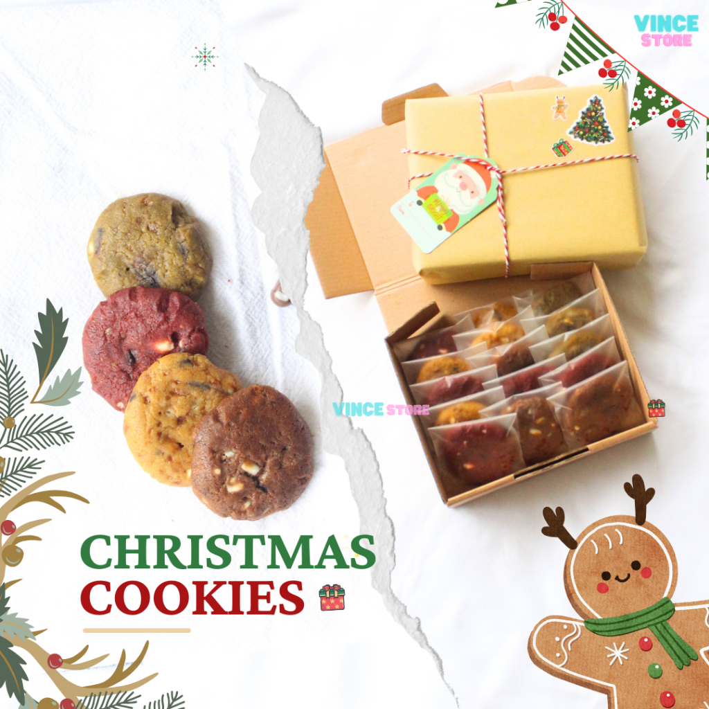 

Amora Christmas Cookies - Hadiah/Kado Cookies Natal