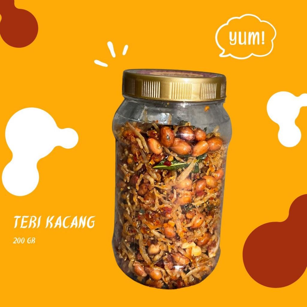 

Teri + kacang (ukuran 200 gram) by Mak Jang
