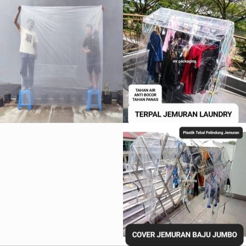 Kantong Plastik Jemuran PE Besar Jumbo Tebal | Kantong Plastik TAHAN AIR dan ANTI BOCOR | Plastik bu