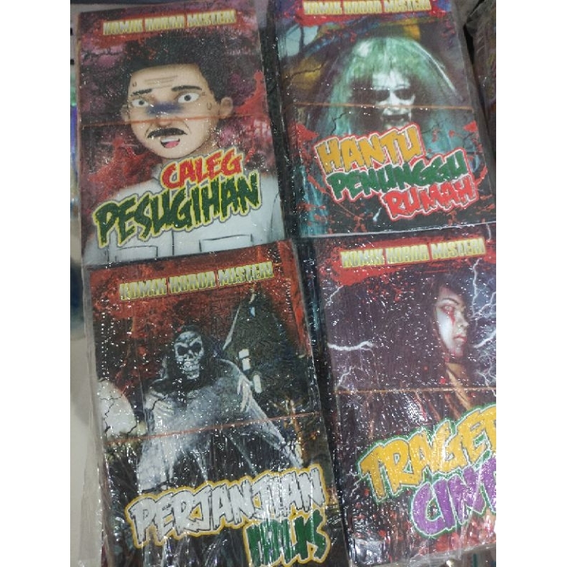 

10pc komik misteri, komik hantu terbaru