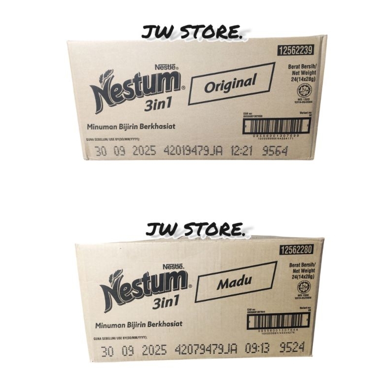 

Nestum Sachet 3in1 All Varian (1Dus 24Bags x 14Sachet x 28Grm)