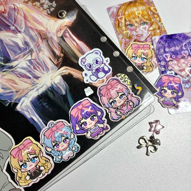

Genshin Impact Coquette Sticker [SET 6pcs] Navia Ganyu Raiden Shogun Kokomi Kaveh Ventu by cttnuxu| Genshin Fanmerch