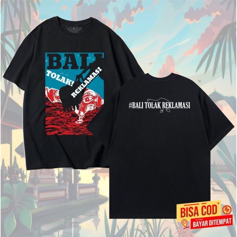 tshirt pendek metal band SID BALI TOLAK REKLAMASI original distro | kaos band PUNK SUPERMAN IS DEAD 