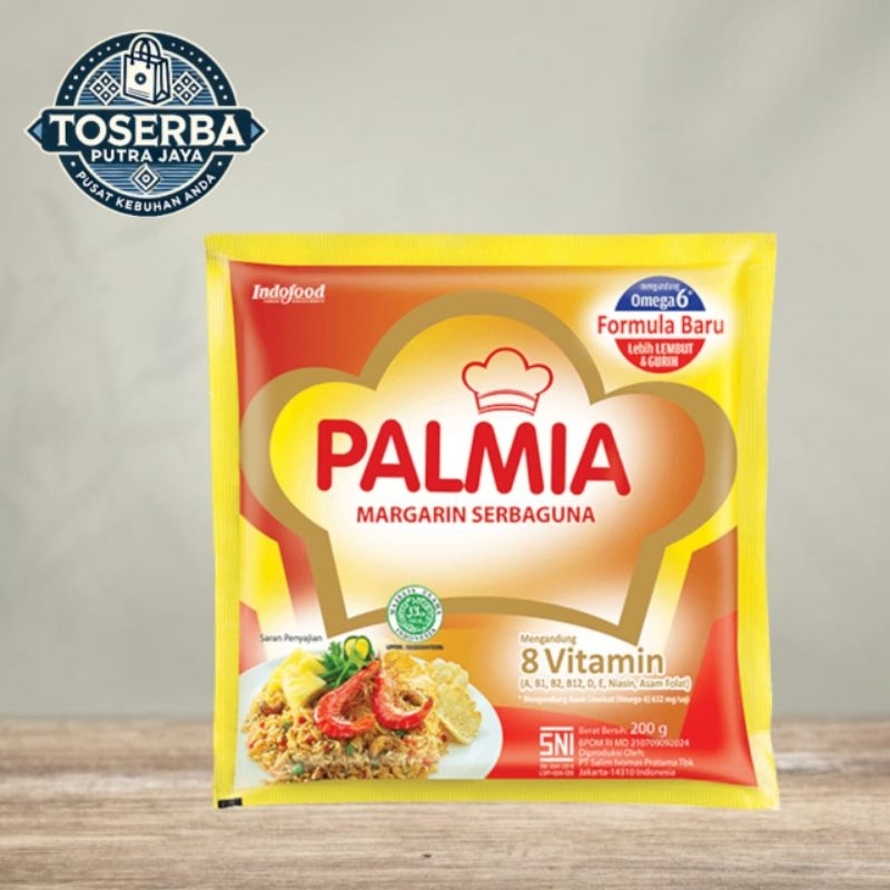 

INDOFOOD PALMIA MARGARIN SERBAGUNA OMEGA6 FORMULA BARU