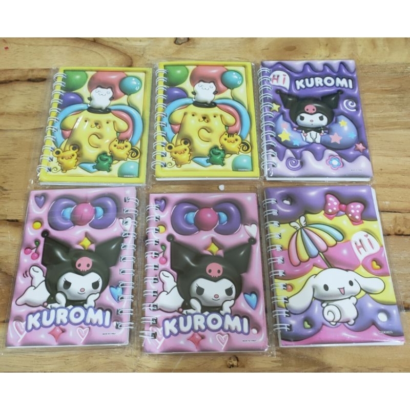 

notebook kuromi.cinnamoroll.pompompurin