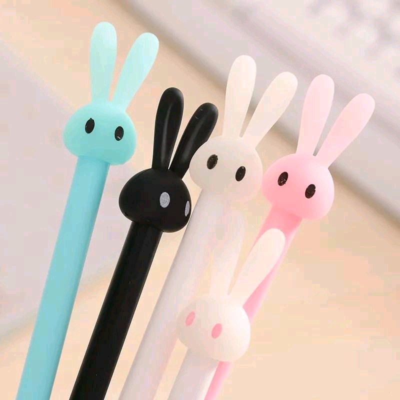 

1 Pcs Pulpen Pena Karakter Kepala Lucu Bolpoin Karakter Bunny