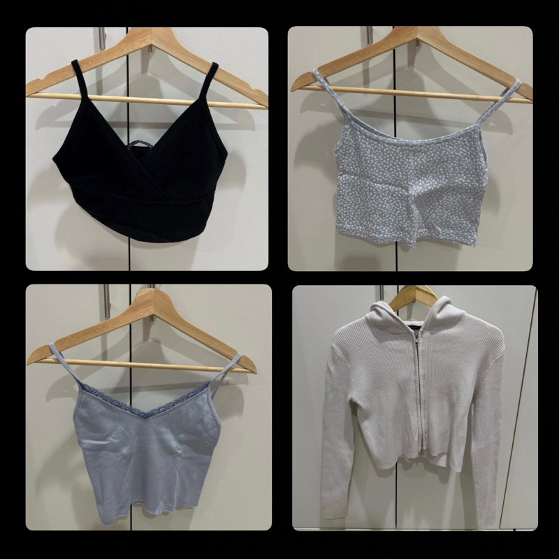 Brandy Melville Tank Top Amara Skylar Nicolette Arden Hoodie