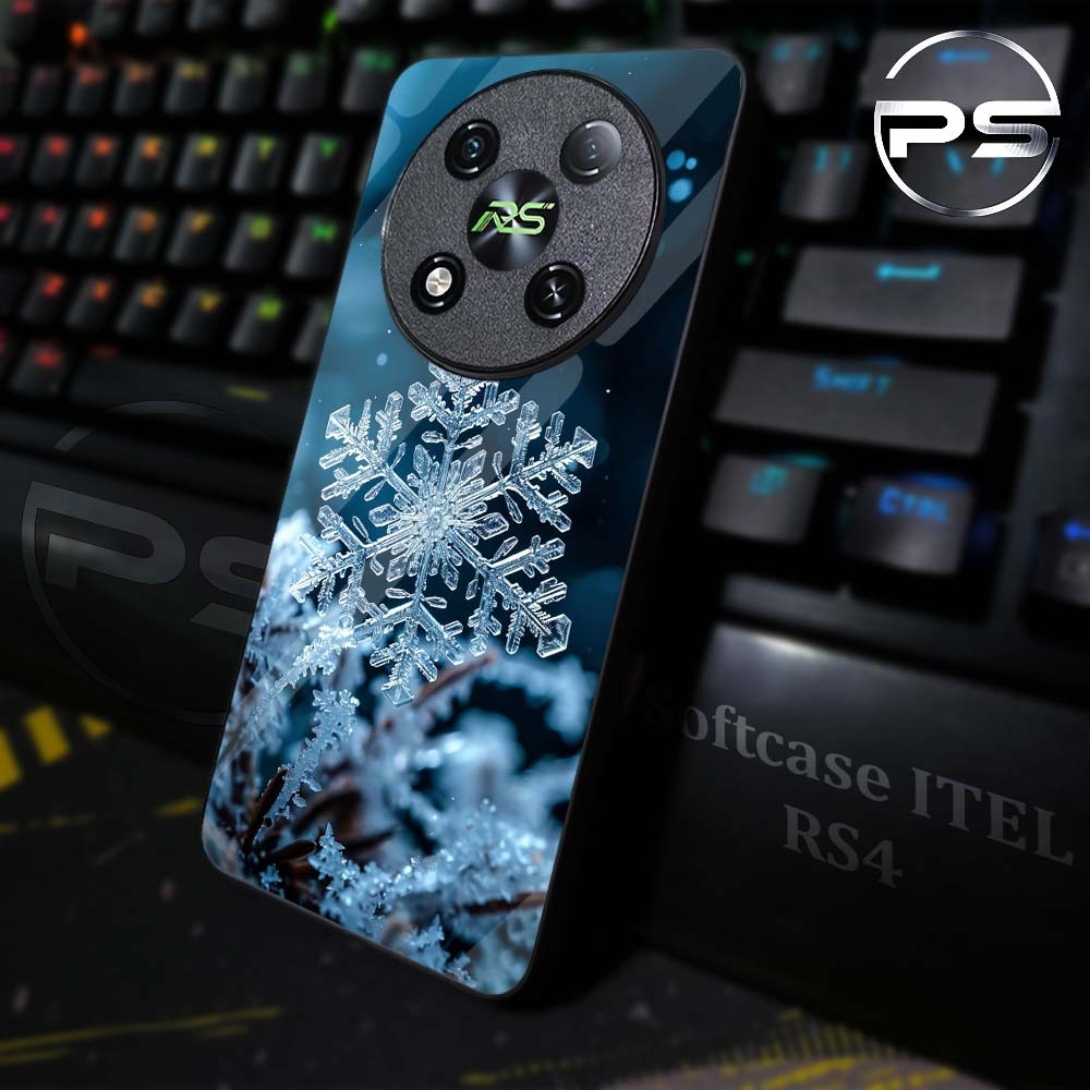 PS04 Softcase Kilau Itel RS4 | Case Itel Kesing Full Cover Pelindung Hp Softcover Smartphone ITEL Rs