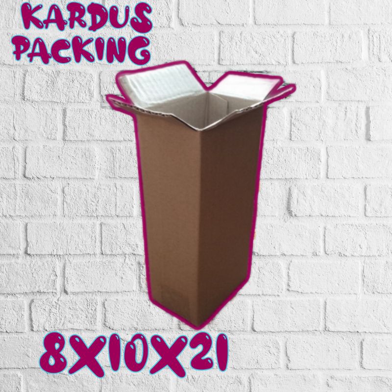 

kardus packing UK 8x10x21 kardus kecil kardus besar