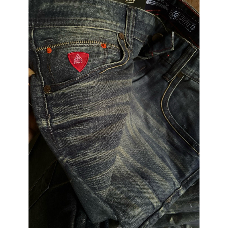 JUAL celana jeans stucy denim celana cowok kekinian celana jeans fiding celana cool jeans reguler