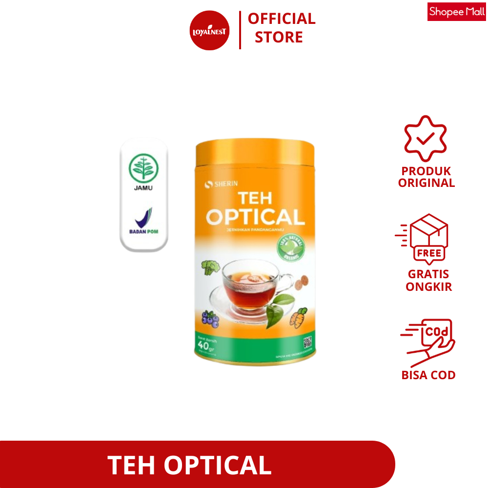 

Teh Optical 1 Kaleng isi 20 sachet