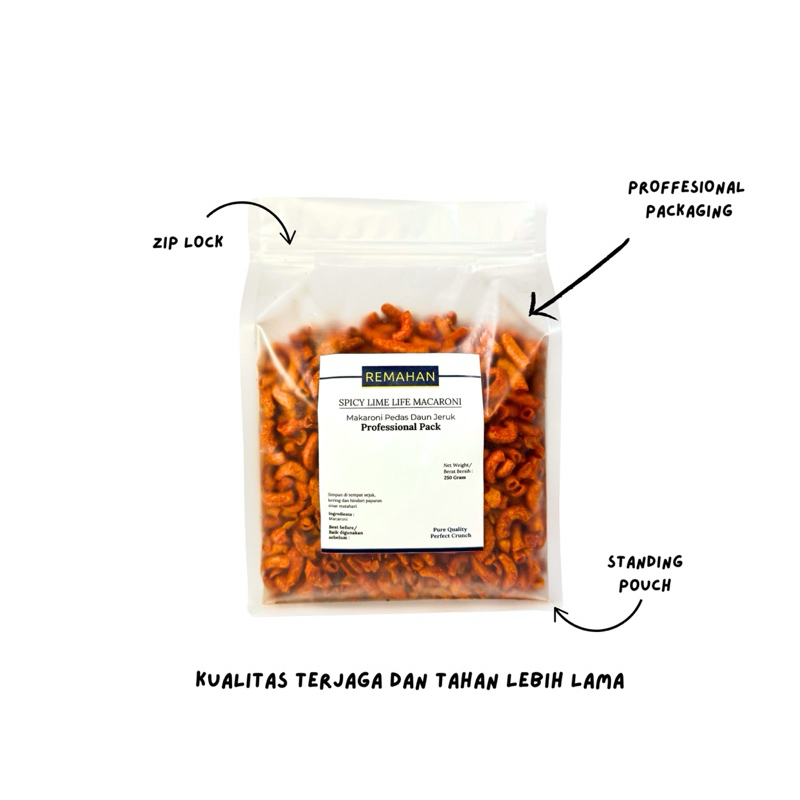 

Makaroni Pedas Daun Jeruk 250gram