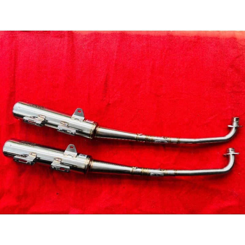 Knalpot Standar Racing Full Stenlis Jupiter Z , Jupiter Z1,Jupiter Robot,Vega R,Vega RR, Vega ZR,Veg