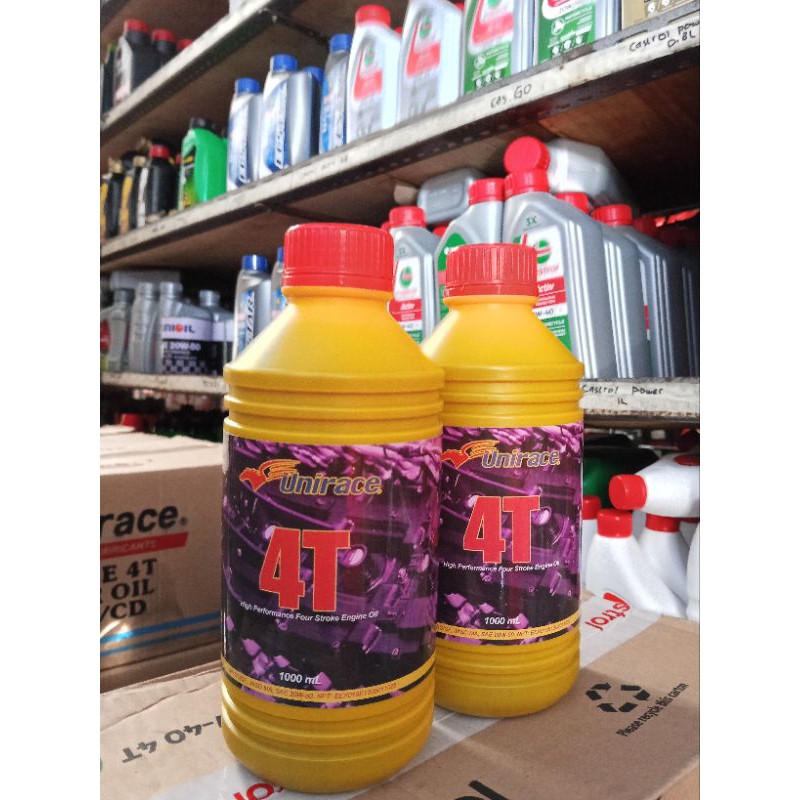 Oli Mesin Motor UNIRACE 4T BULAT 20W-50 1 LITER