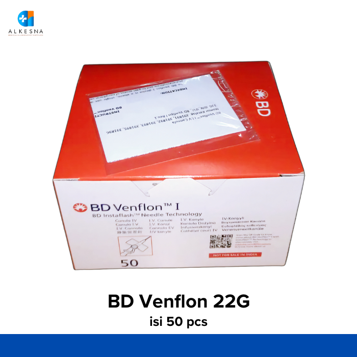 BD Venflon 22G isi 50 pcs