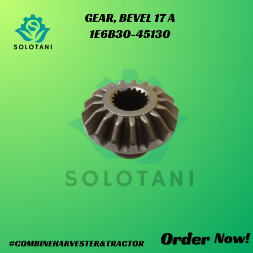 YANMAR GEAR BEVEL YANMAR 17A PN. 1E6B30-45130