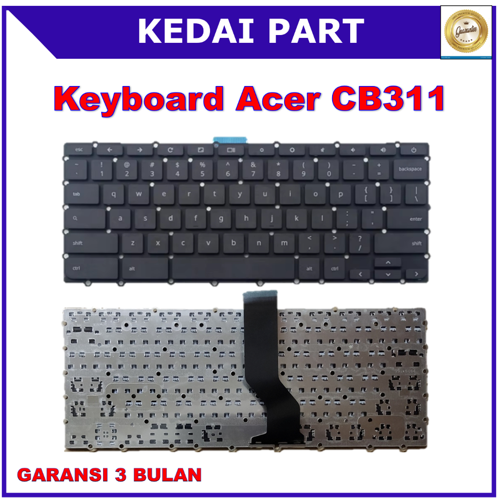Keyboard Acer Chromebook Spin 15 CB311 CB3-132 CP315 CP315-1H CP315-1H-P3F5 CP315-1H-P75Z