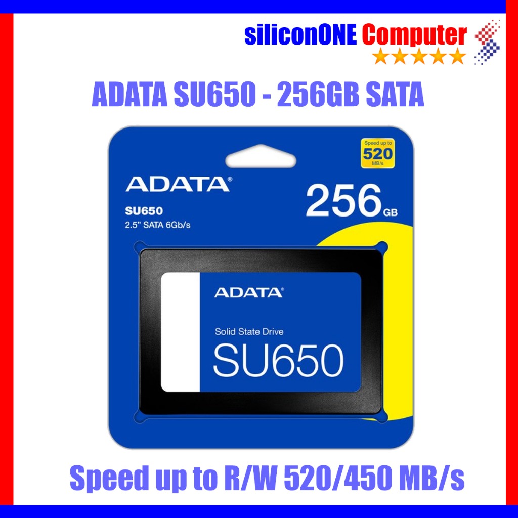 ADATA SSD 256GB SU650