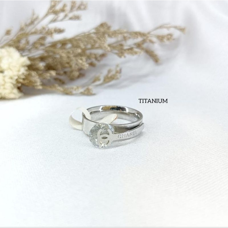 cincin titanium asli cartier