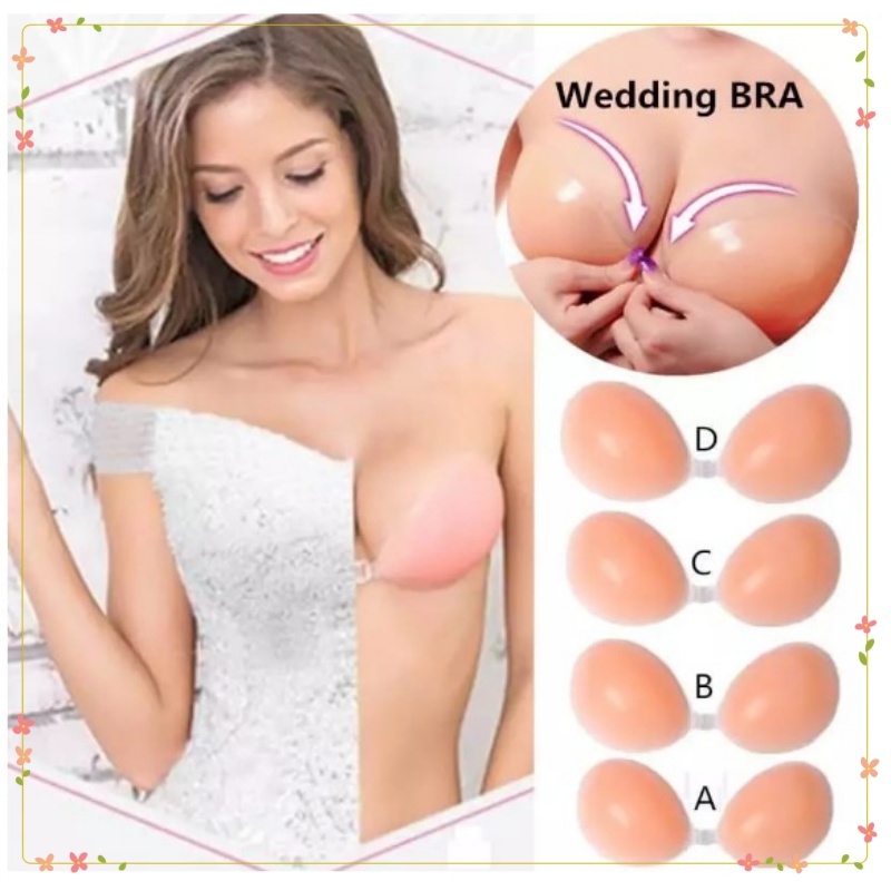wedding bra Silikon Bra Tanpa Tali Bra Tempel / Bra Party / Bh Silicon Bra Wedding Invisible Push Up