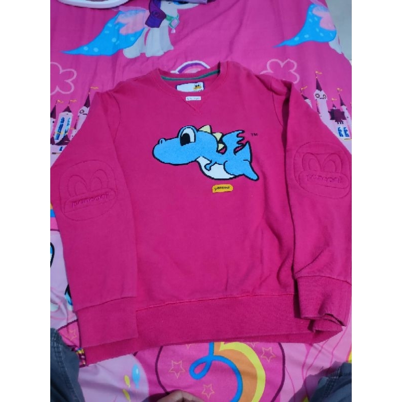 Crewneck Pancoat art Naga magenta