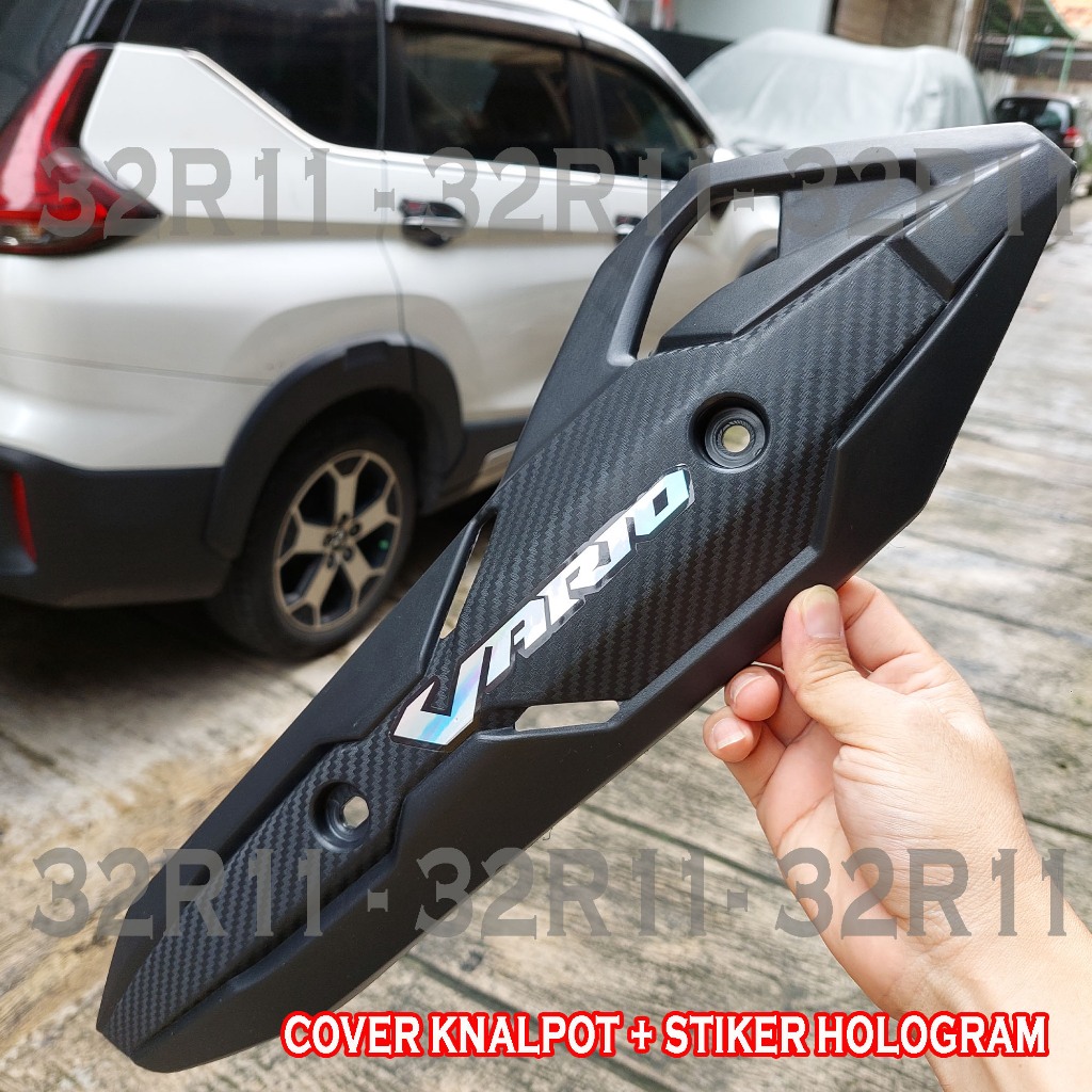 tutup knalpot / tameng knalpot vario 125 OLD KZR