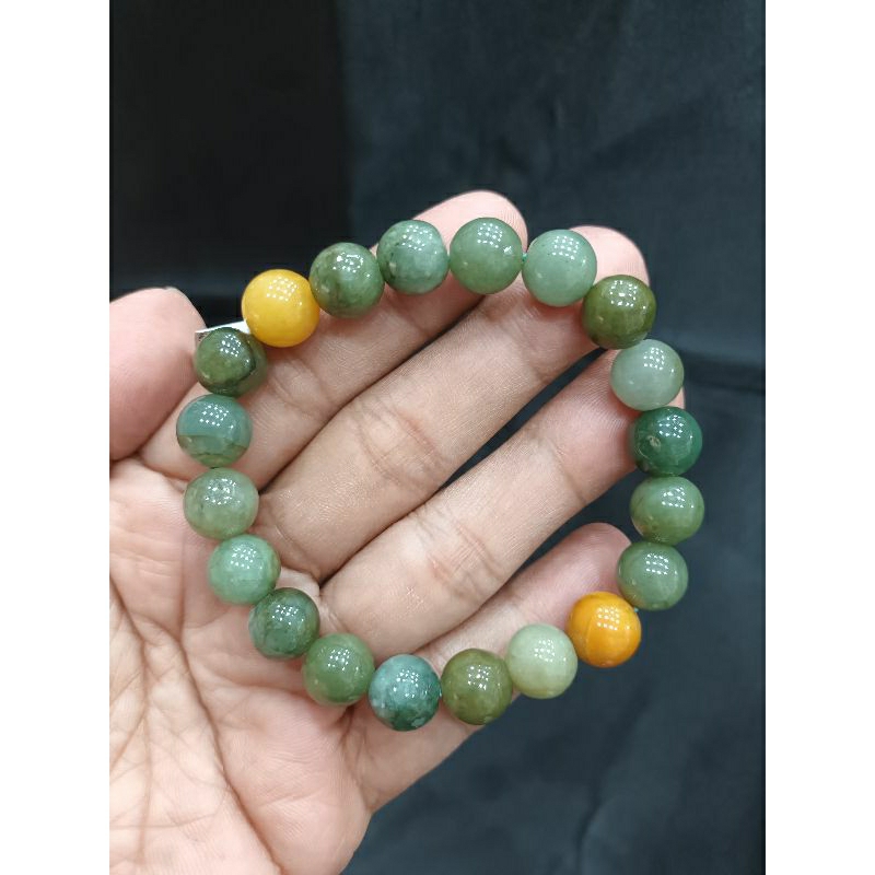 Gelang kesehatan/bracelete batu/manik giok/gelang giok