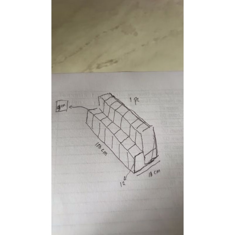 

Rak pulpen 2tingkat/rak multifungsi akrilik