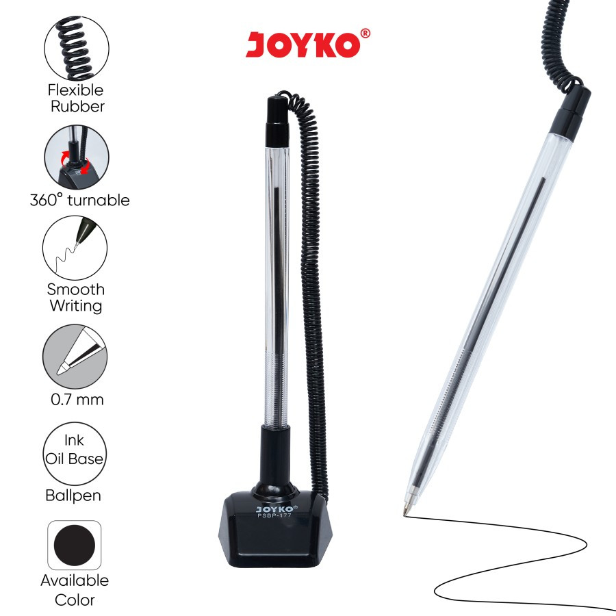 

Pulpen Meja Spiral Joyco PSBP-177 (harga per pcs )