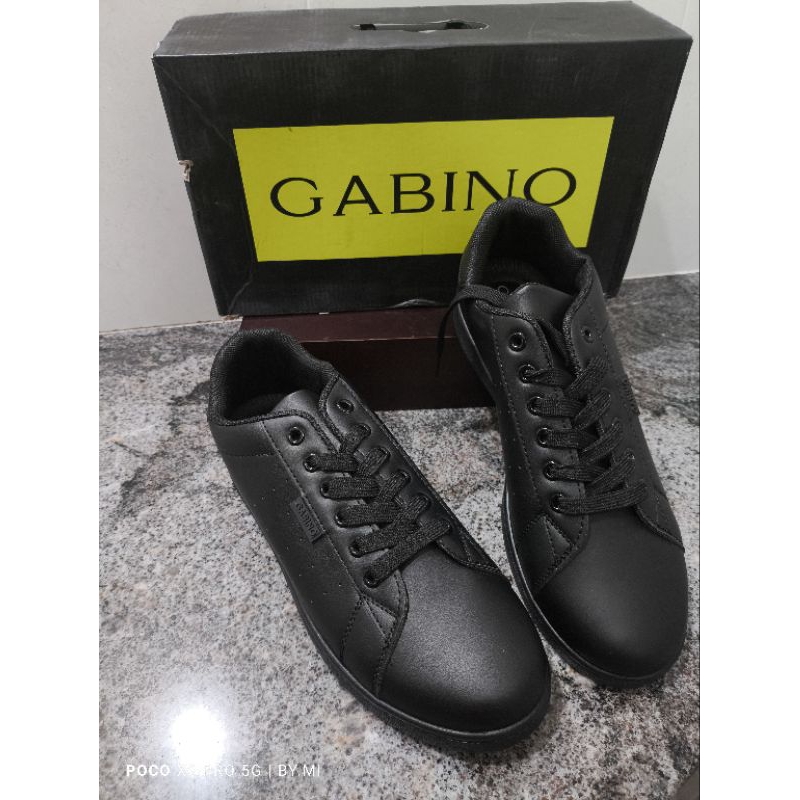 Gabino Sepatu Sneakers Hitam Isaac Unisex